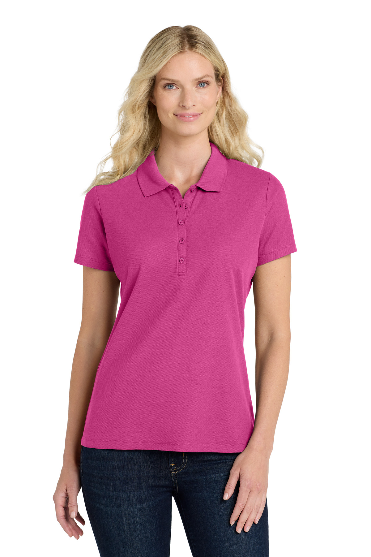 Port Authority Women's SuperPro React  Polo. LK810