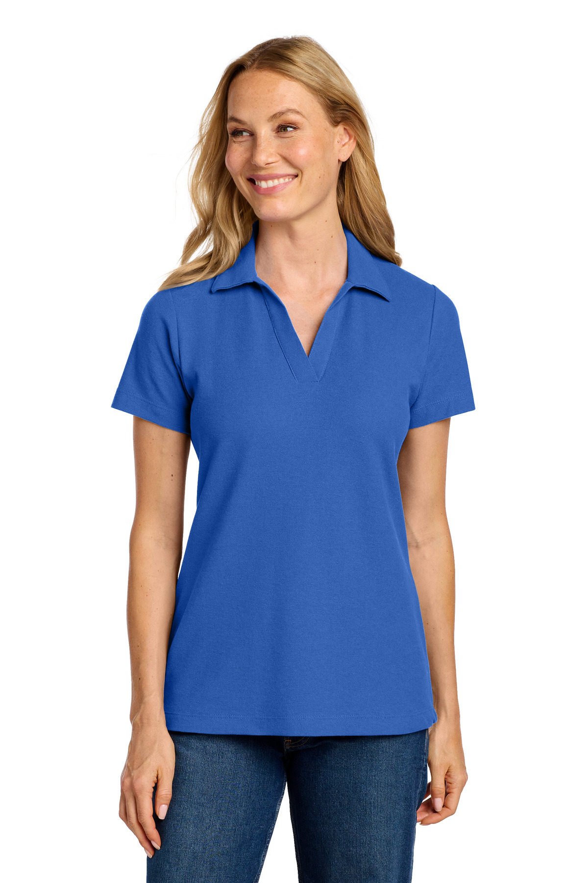 Port Authority Women's C-FREE Cotton Blend Pique Polo LK867