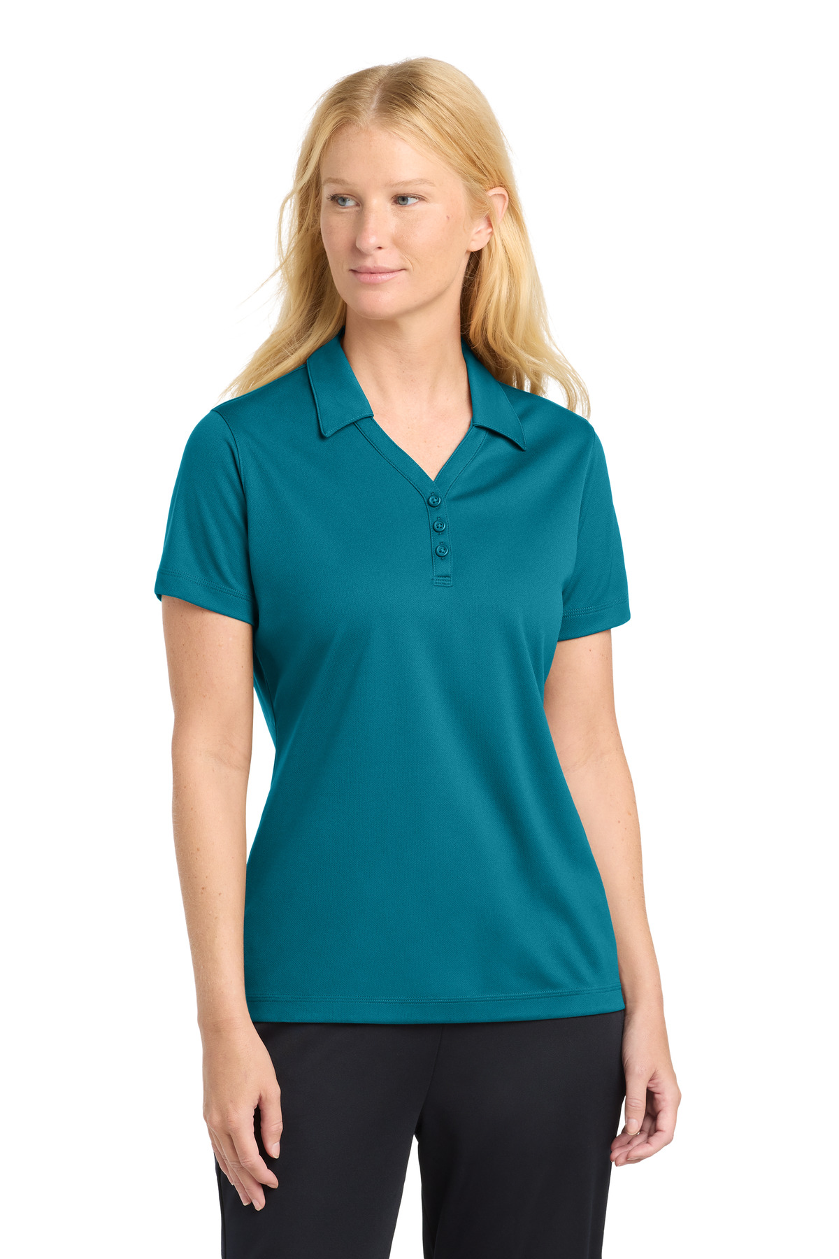 Sport-Tek Women's PosiCharge Micro-Mesh Polo. LST680