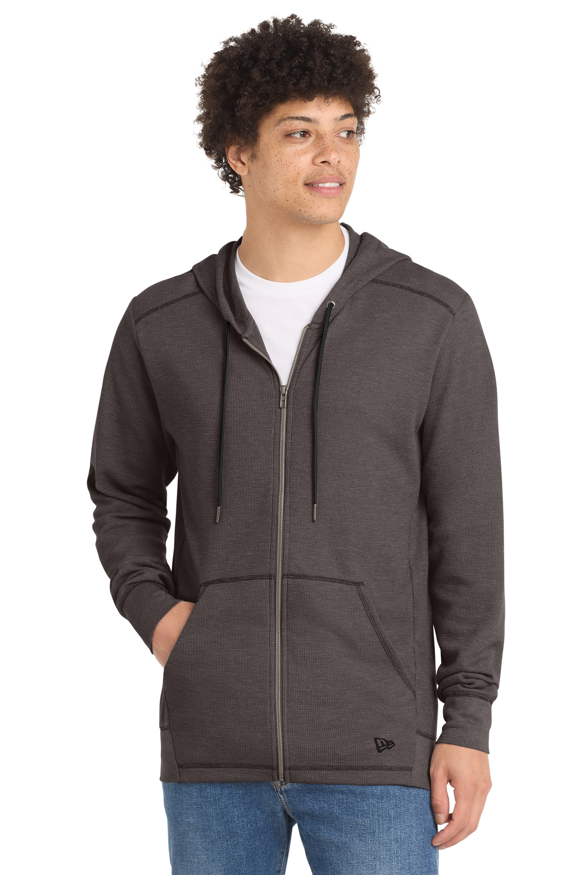New Era Thermal Full-Zip Hoodie NEA141