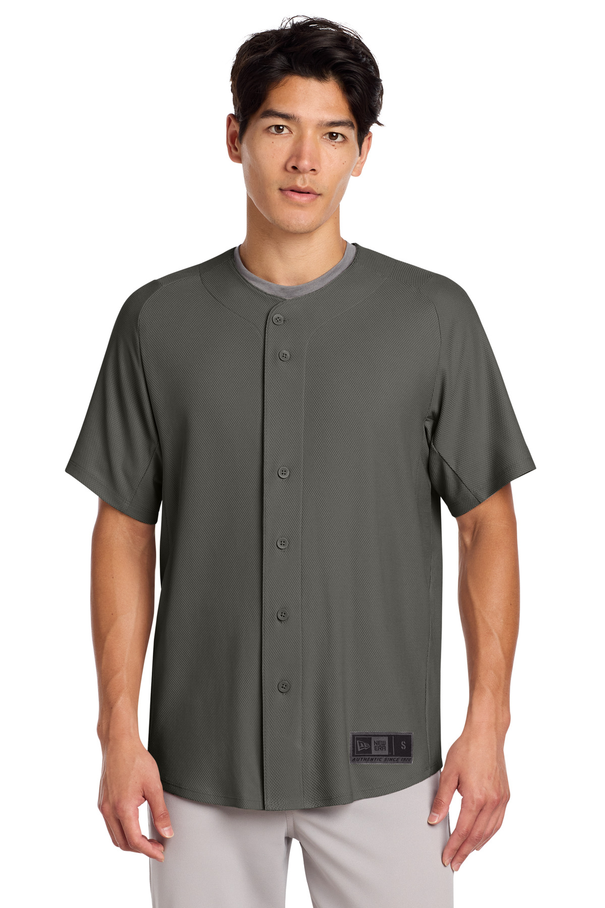 New Era  Diamond Era Full-Button Jersey. NEA220