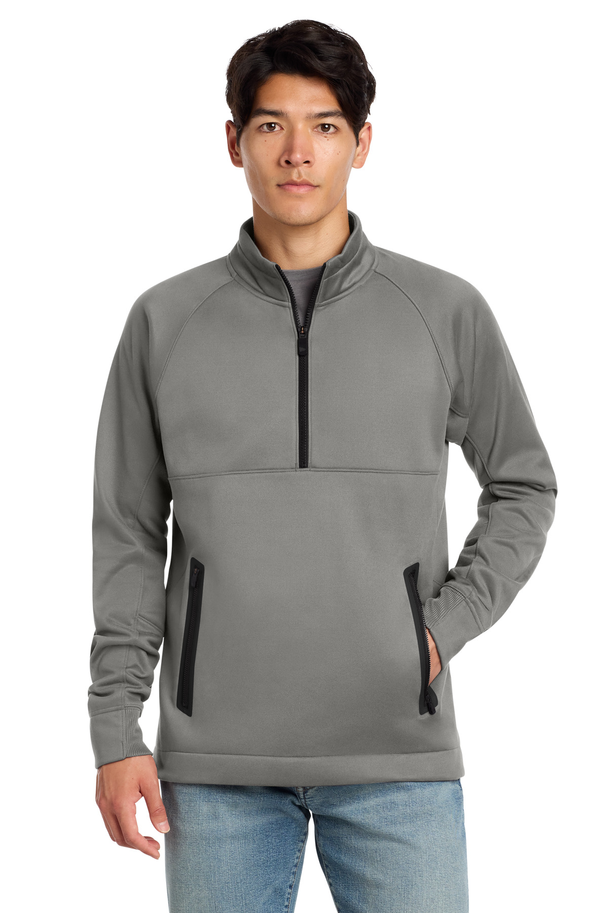 New Era  Venue Fleece 1/4-Zip Pullover. NEA523