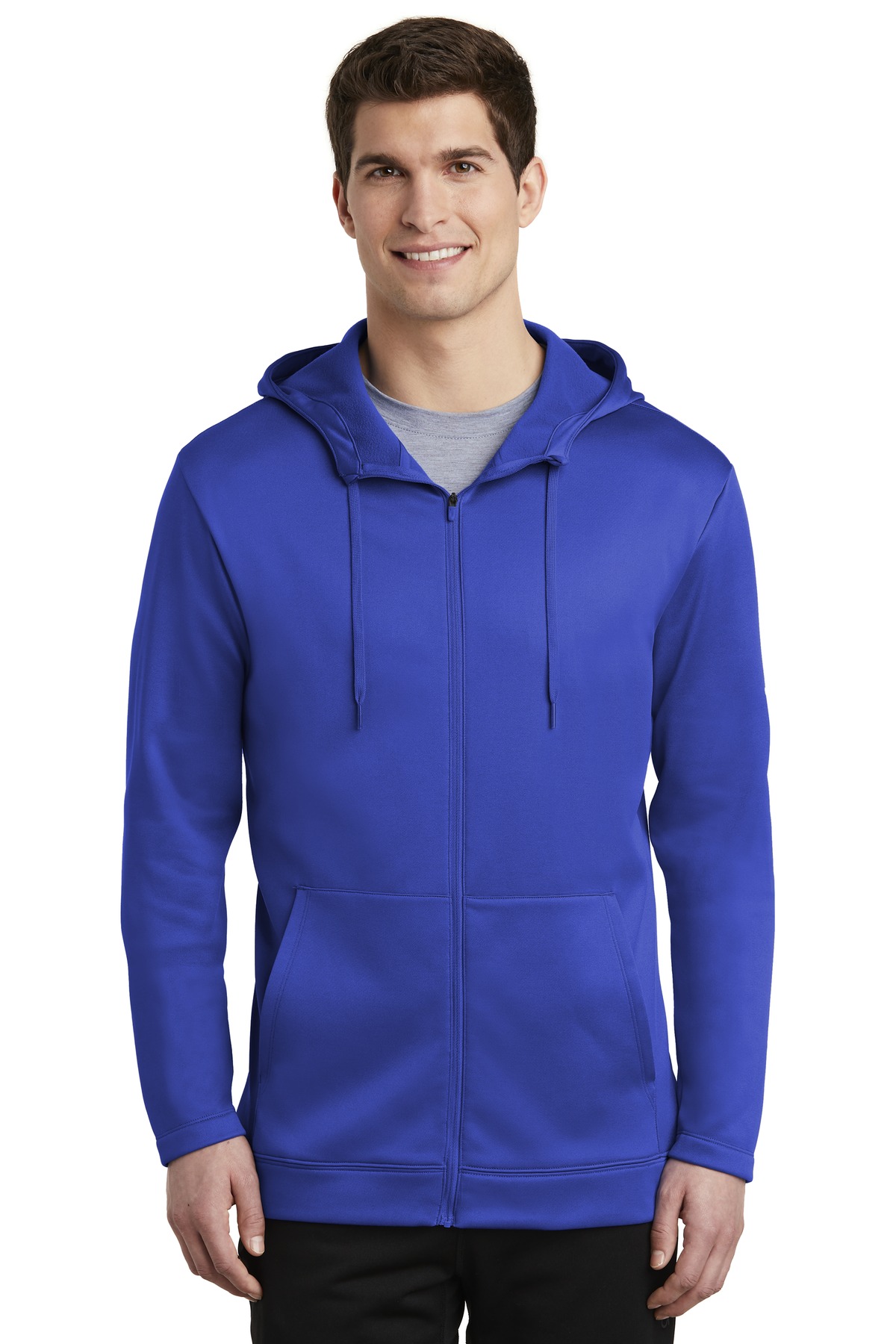 Nike Therma-FIT Full-Zip Fleece Hoodie. NKAH6259