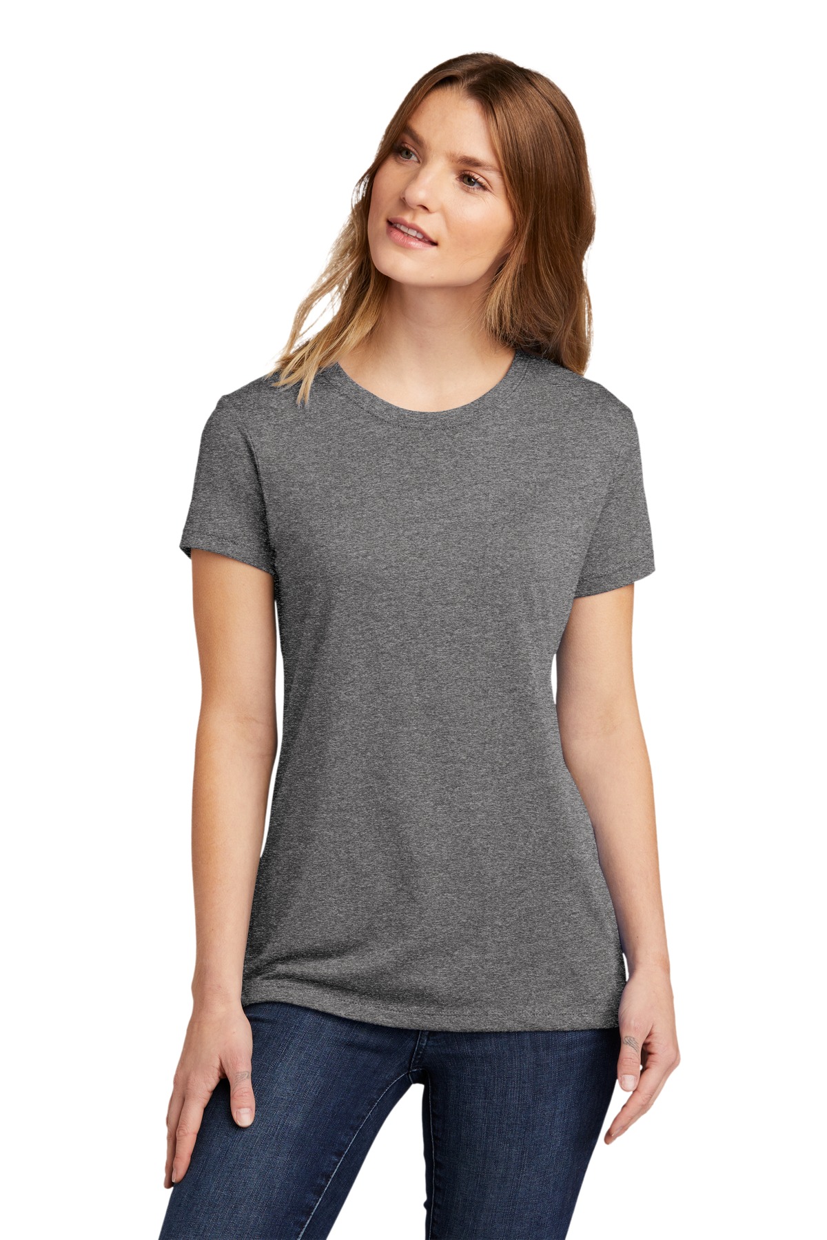 Next Level Apparel  Women's CVC Tee. NL6610