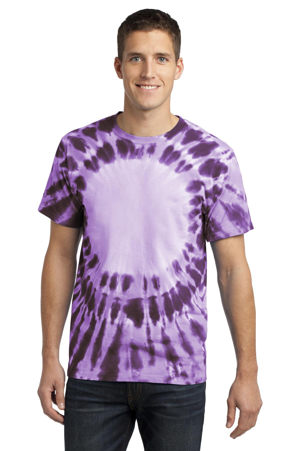 Port & Co Window Tie-Dye Tee. PC149