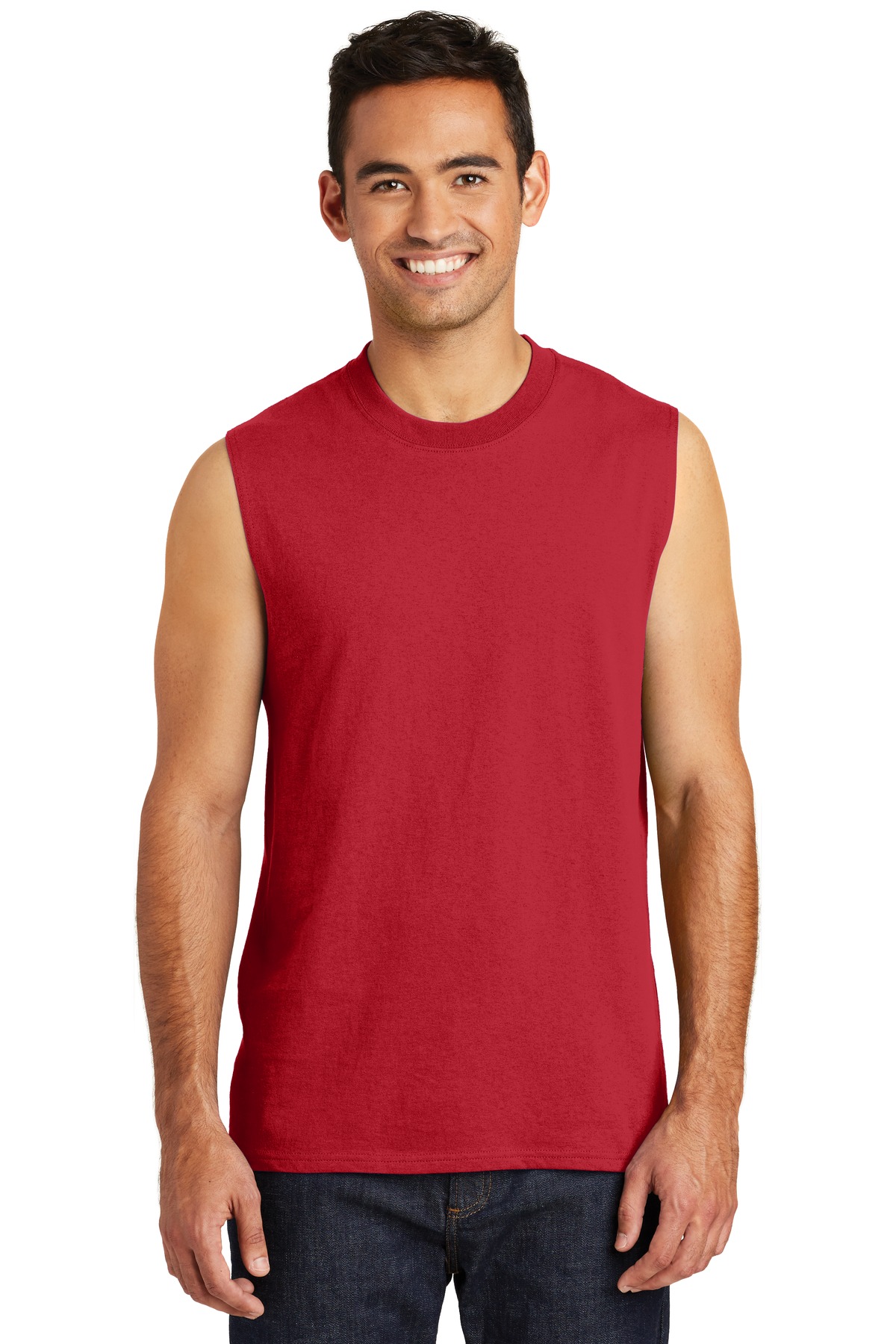 Port & Co Core Cotton Sleeveless Tee. PC54SL