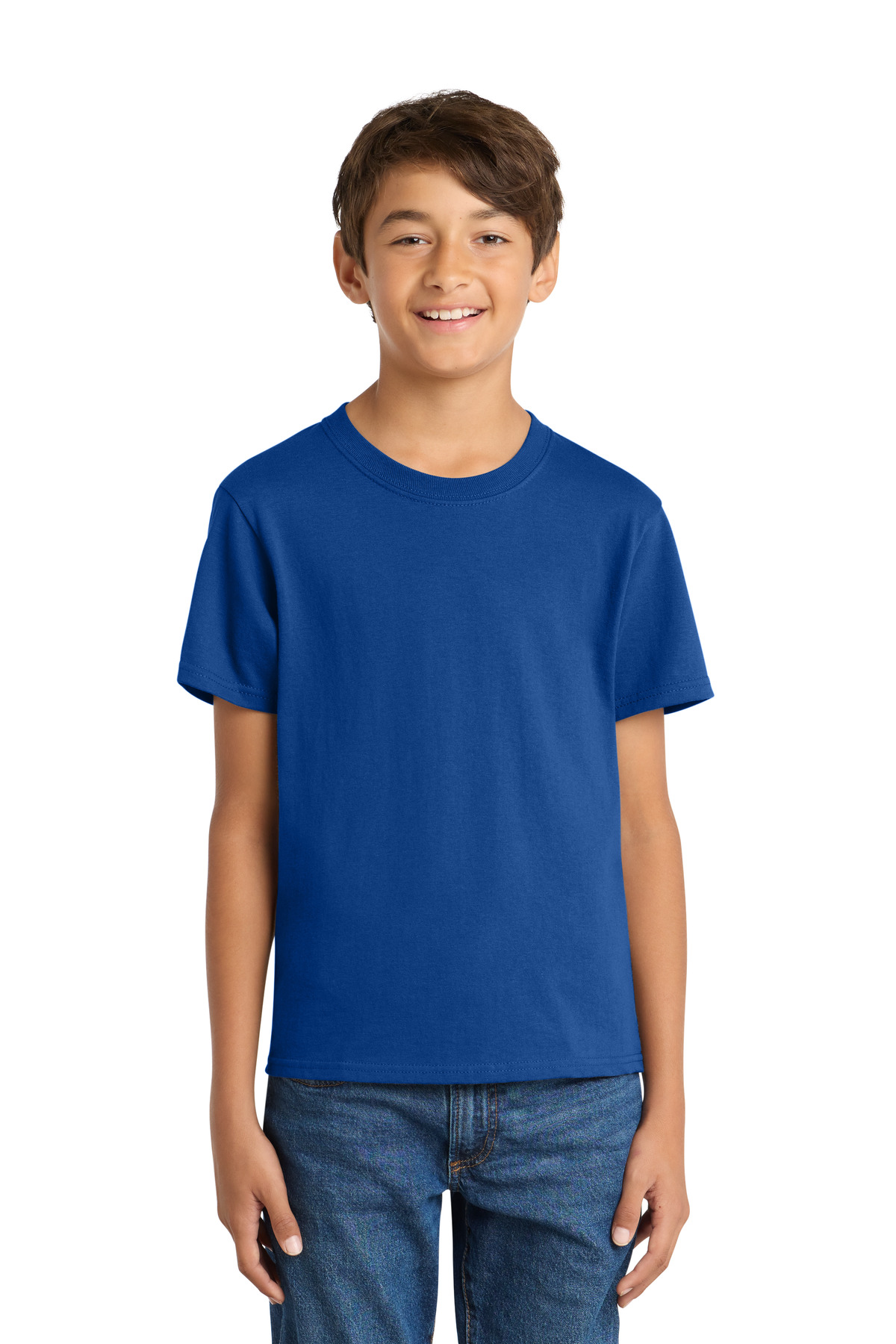 Port & Co Youth Core Cotton Tee. PC54Y