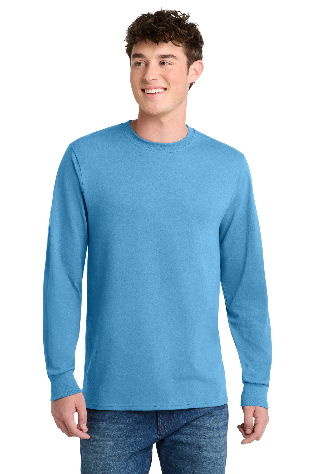 Port & Co Tall Long Sleeve Core Blend Tee. PC55LST