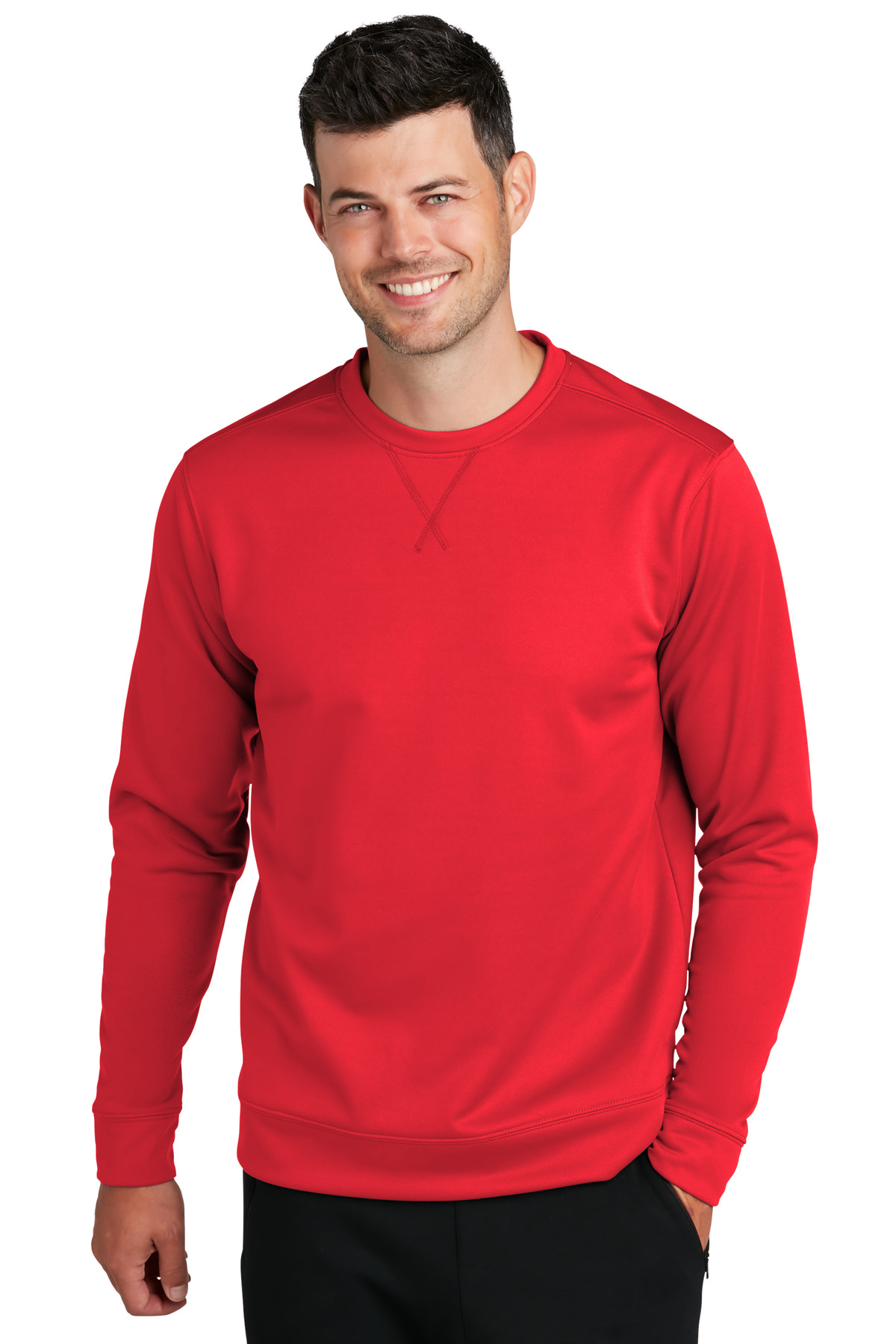 Port & Co Performance Fleece Crewneck Sweatshirt. PC590