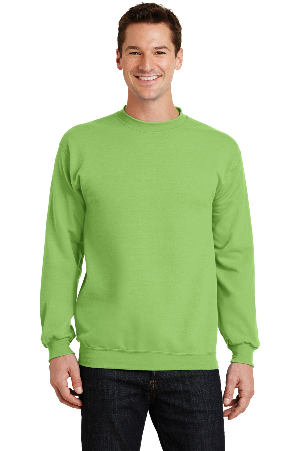 Port & Co Core Fleece Crewneck Sweatshirt. PC78