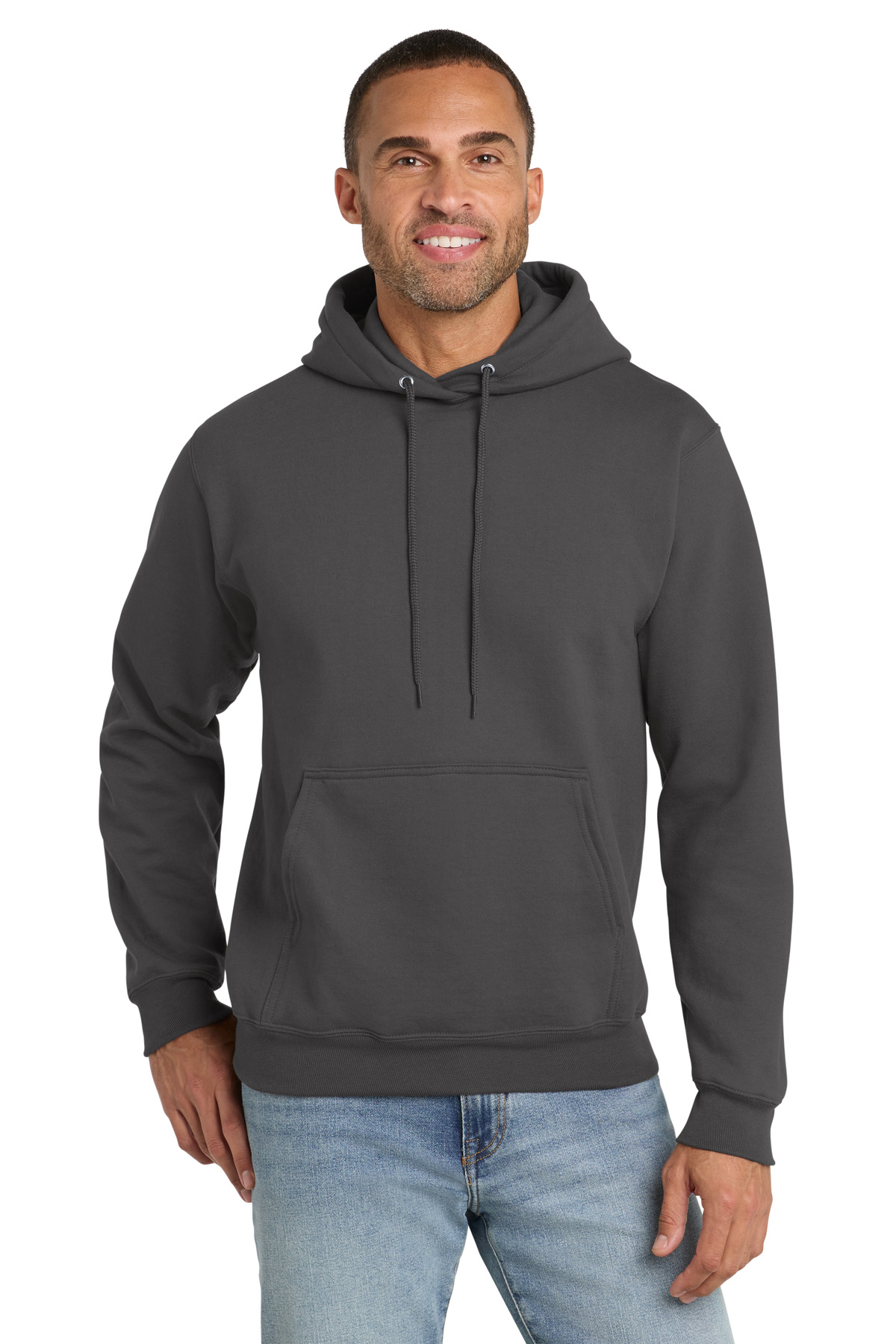 Port & Co Essential Fleece Pullover Hooded Sweatshirt.  PC90H