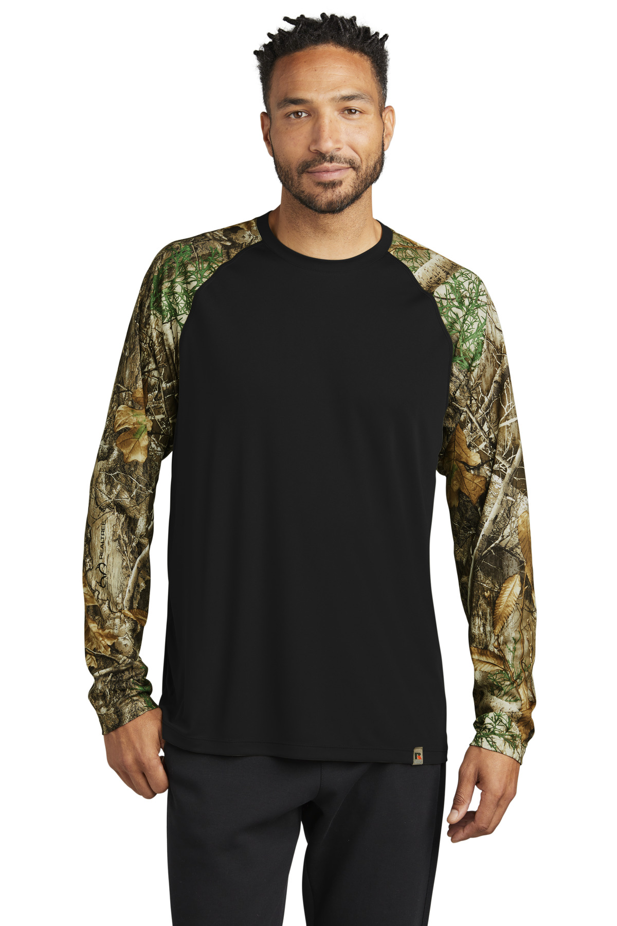 Russell Outdoors Realtree Colorblock Performance Long Sleeve Tee RU151LS