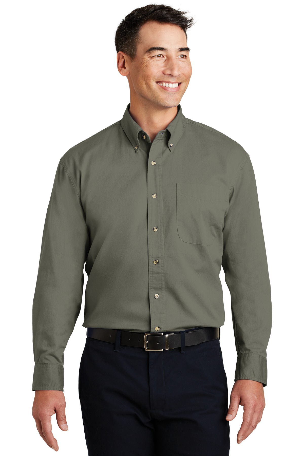 Port Authority Long Sleeve Twill Shirt. S600T