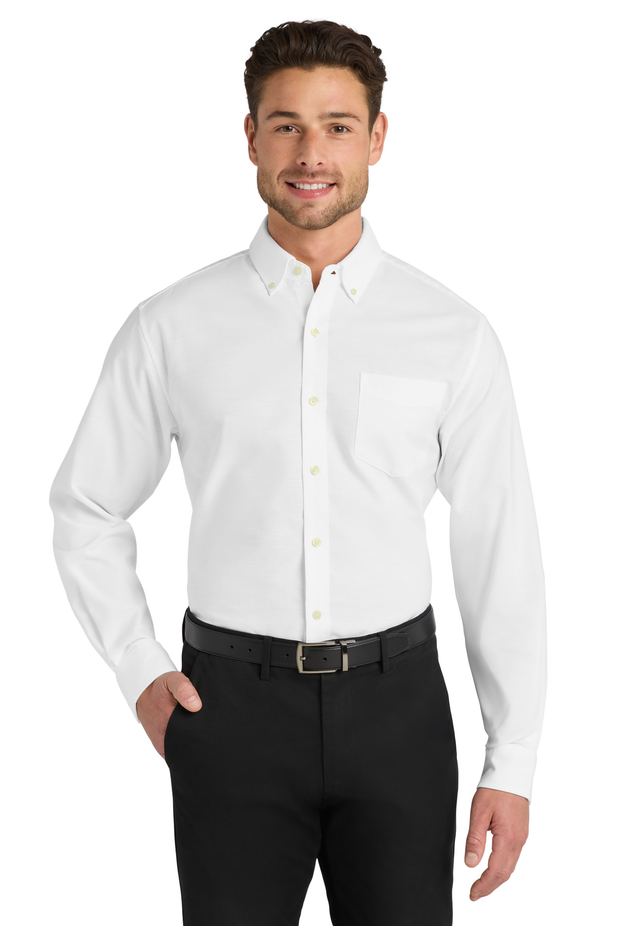 Port Authority Untucked Fit SuperPro Oxford S651