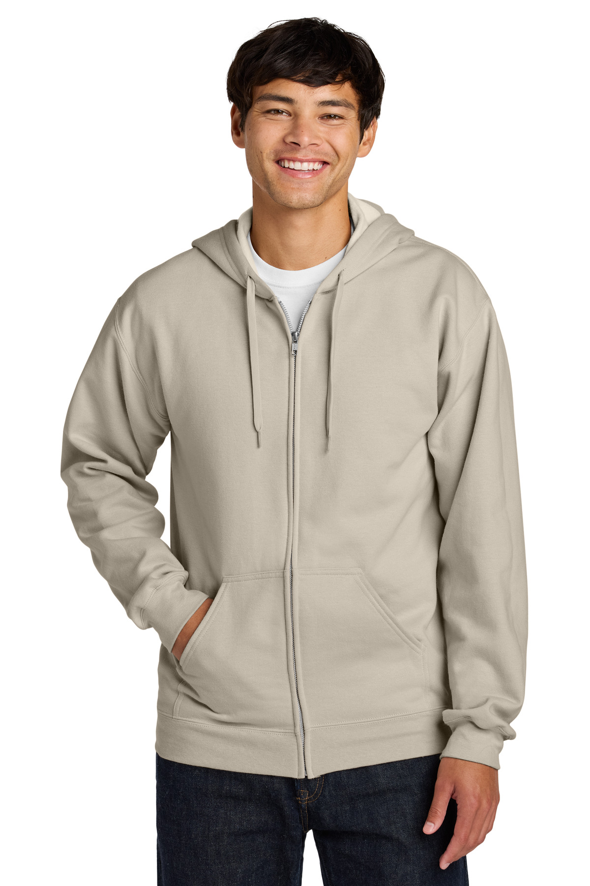 Gildan Softstyle Midweight Fleece Full-Zip Hooded Sweatshirt SF600