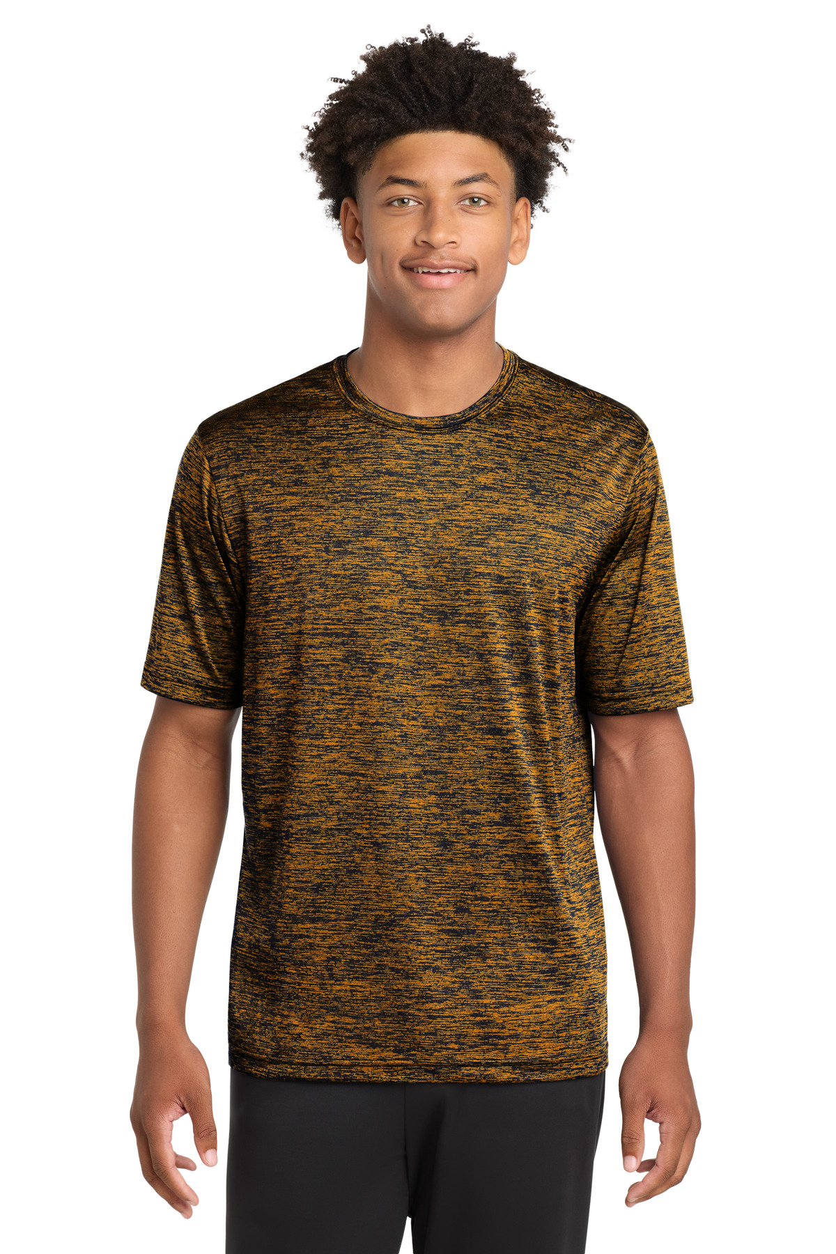 Sport-Tek PosiCharge Electric Heather Tee. ST390
