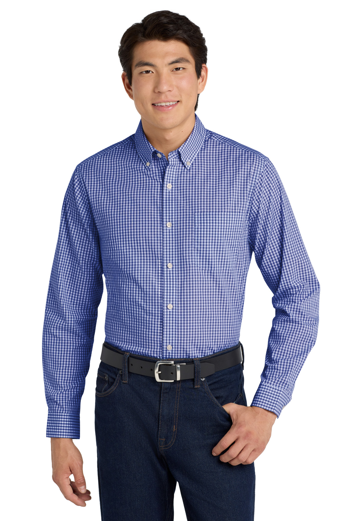 Port Authority  Broadcloth Gingham Easy Care Shirt W644