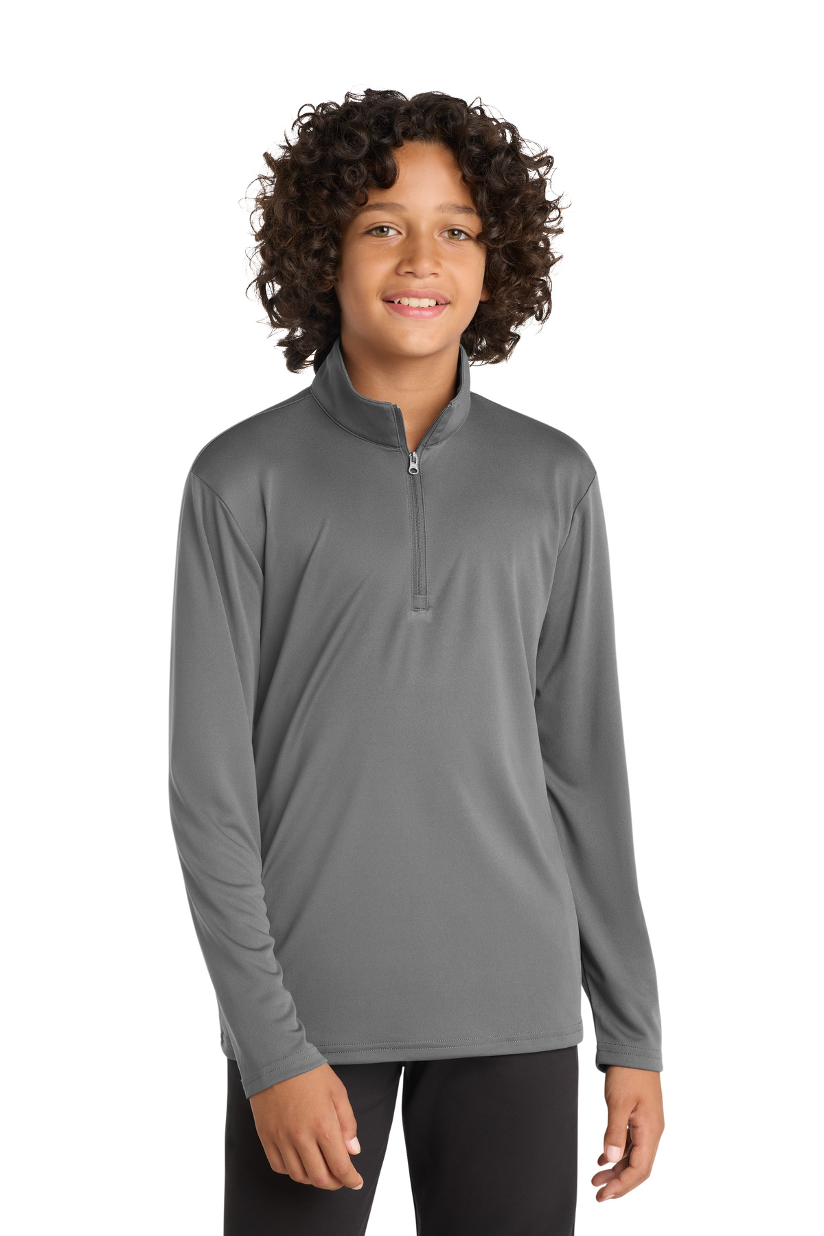 Sport-Tek  Youth PosiCharge  Competitor  1/4-Zip Pullover. YST357